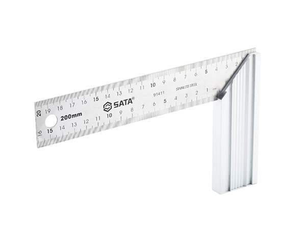 <b>铝柄钢角尺200MM</b>