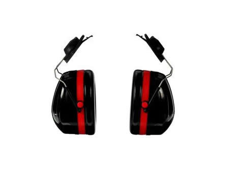 <b>3M™ PELTOR™ Optime™ 105 H10P3E 挂安全帽式耳罩, 10 副/箱</b>