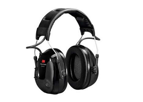 <b>3M™ PELTOR™ ProTac™ III环境声音耳罩, 黑色, 头带式</b>