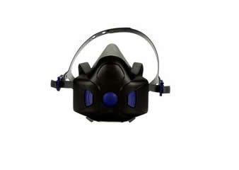 <b>3M™ HF-801硅胶半面型防护面罩, 小号, 10 个/箱</b>