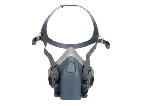 <b>3M™ 硅胶半面型防护面罩 7501 小号, 1个/袋, 10袋/箱</b>