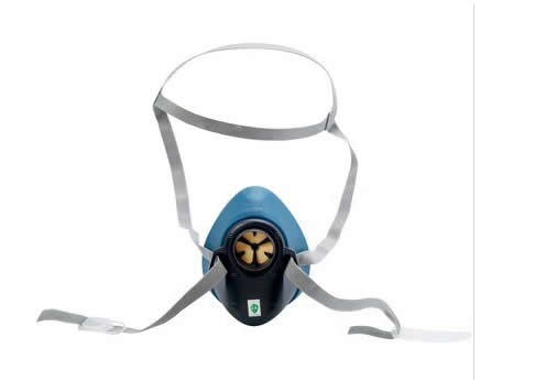 <b>3M™ 硅胶半面型防护面罩 HF-51 小/中号, 1个/袋, 20袋/箱</b>