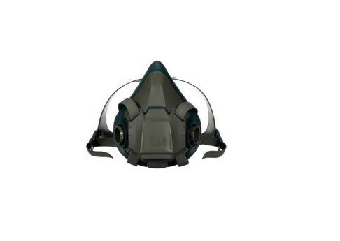 <b>3M™ 硅胶半面型防护面罩 6502 中号, 1个/袋, 10袋/箱</b>